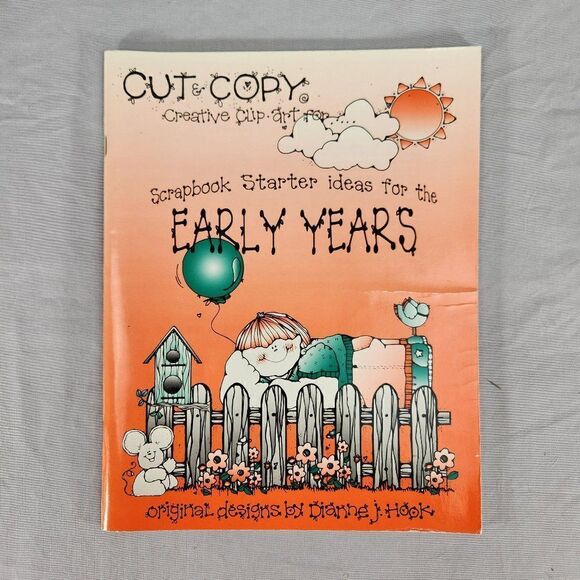 Cut & Copy Creative Clip Art For Early Years Scrapbook Starter Ideas Dianne Hook - Picture 1 of 5